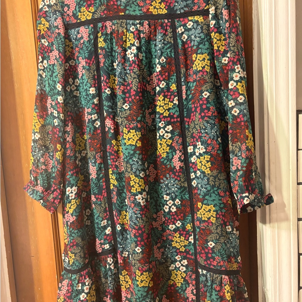 LOFT Floral Multicolor Dress